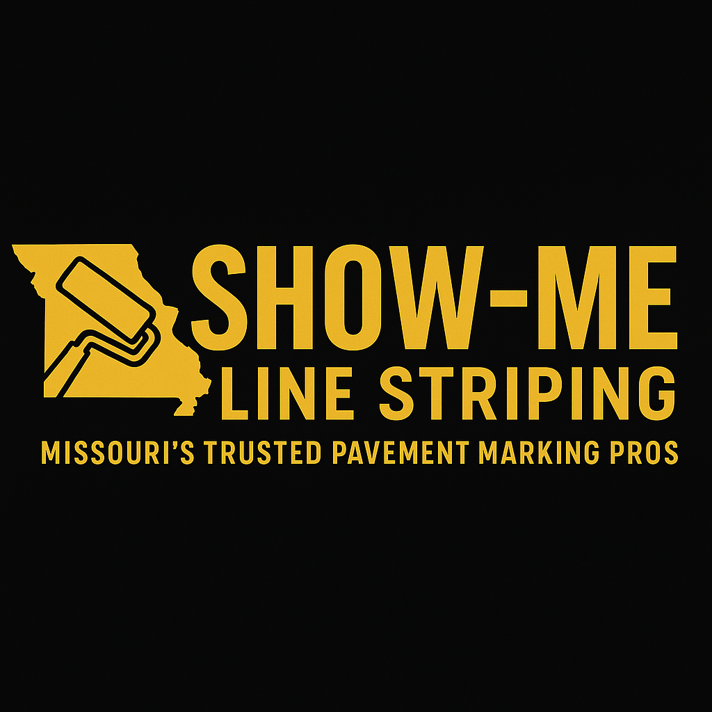 Show-Me Line Striping Logo